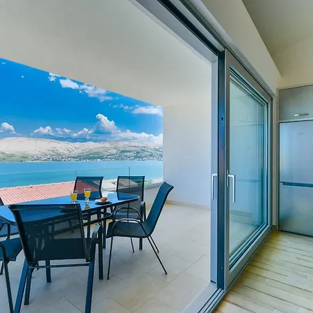Crowonder Pag View With Amazing Scenery Apartman *