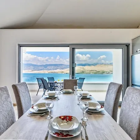 Appartement Crowonder Pag View With Amazing Scenery Pag Town