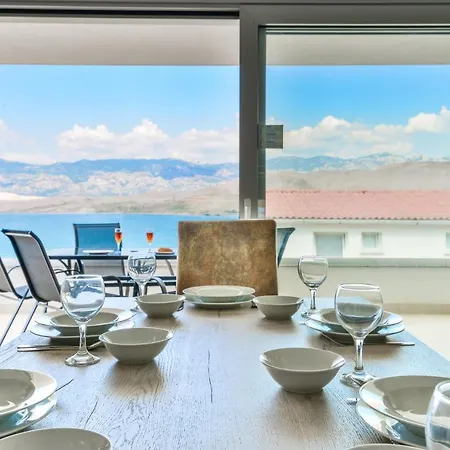 Apartman Crowonder Pag View With Amazing Scenery