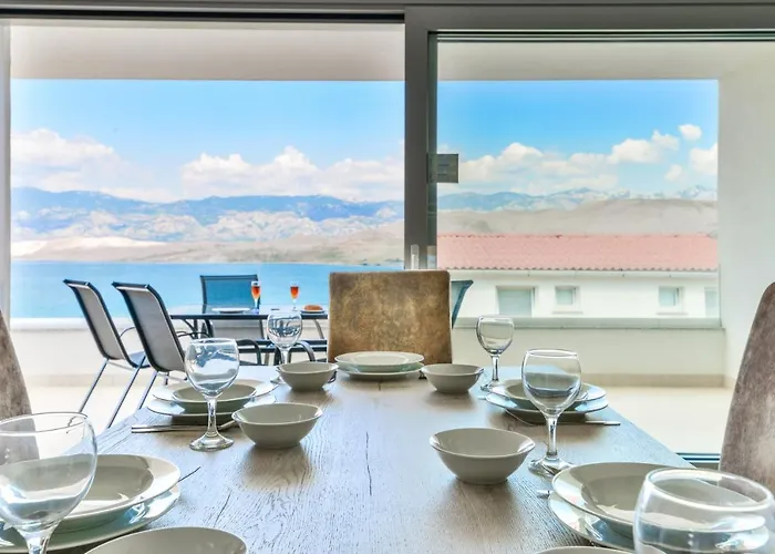 Apartman Crowonder Pag View With Amazing Scenery